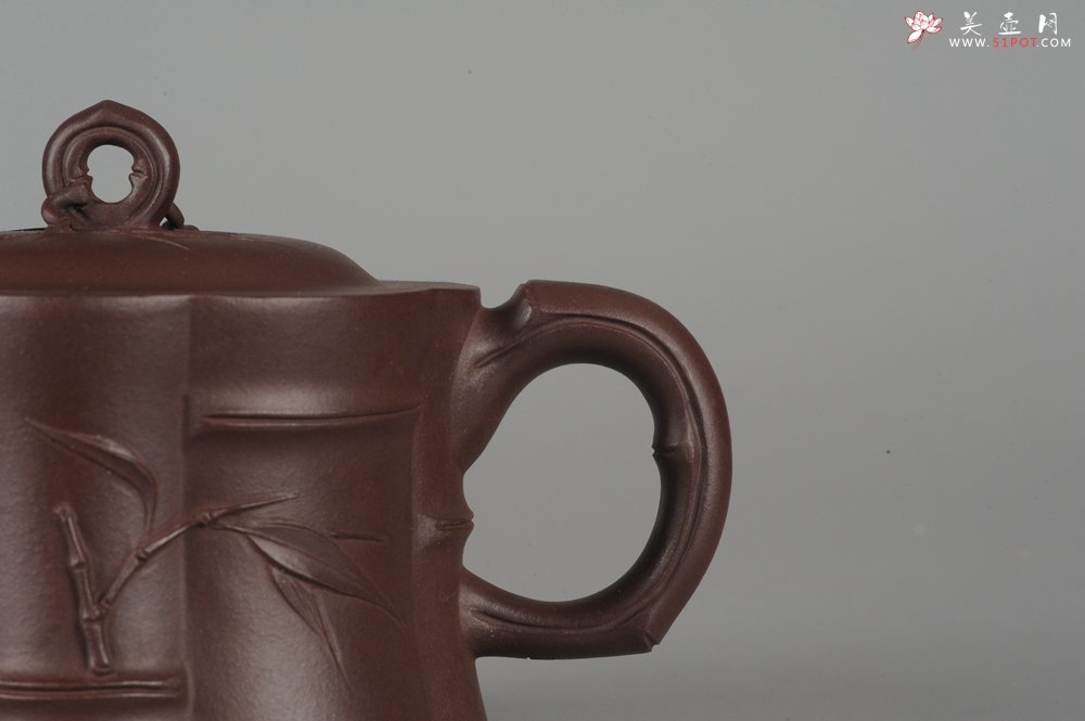 紫砂壶图片：美壶年终特惠 八段竹 - 美壶网