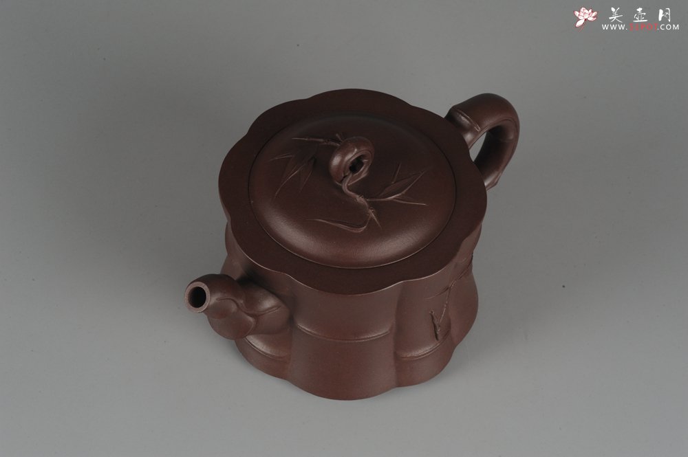 紫砂壶图片：美壶年终特惠 八段竹 - 美壶网