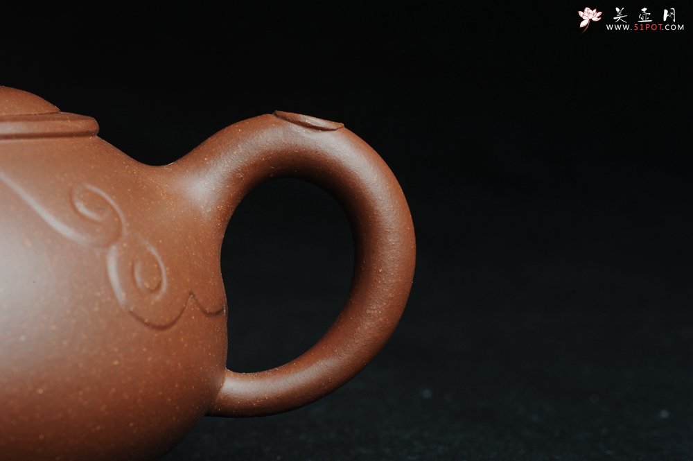 紫砂壶图片：美壶特惠 原创祥云纳福壶 - 美壶网