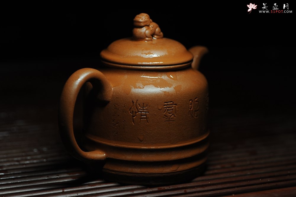 紫砂壶图片：美壶年底特惠 精品立狮壶 请君细品 - 美壶网