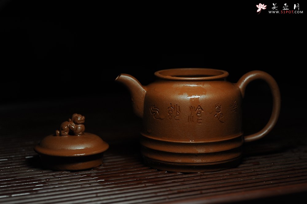 紫砂壶图片：美壶年底特惠 精品立狮壶 请君细品 - 美壶网