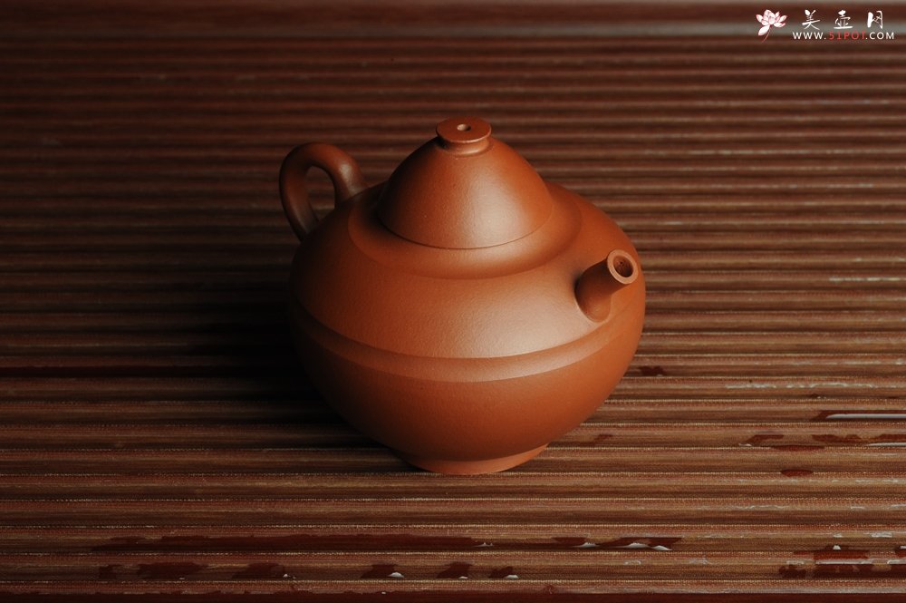 紫砂壶图片：美壶特惠 优质老清水泥 茶人醉爱 文人小雅小影壶 - 美壶网