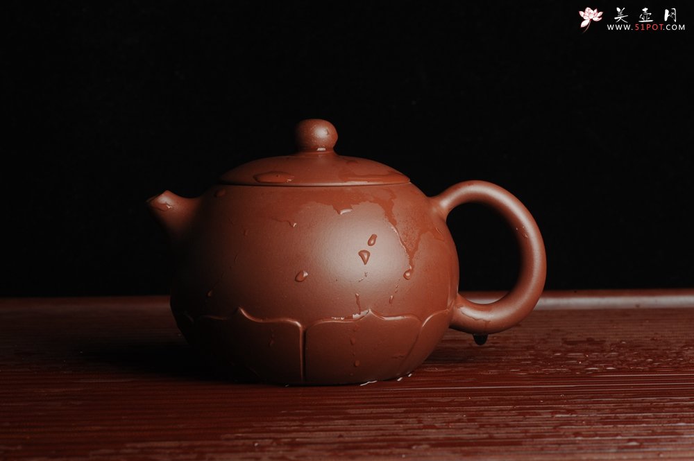 紫砂壶图片：美壶特惠 精工莲花西施 茶人醉爱 - 美壶网