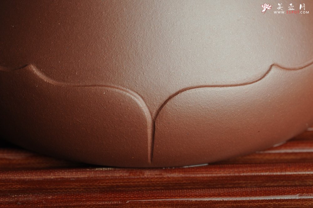 紫砂壶图片：美壶特惠 精致莲花石瓢 茶人醉爱 - 美壶网