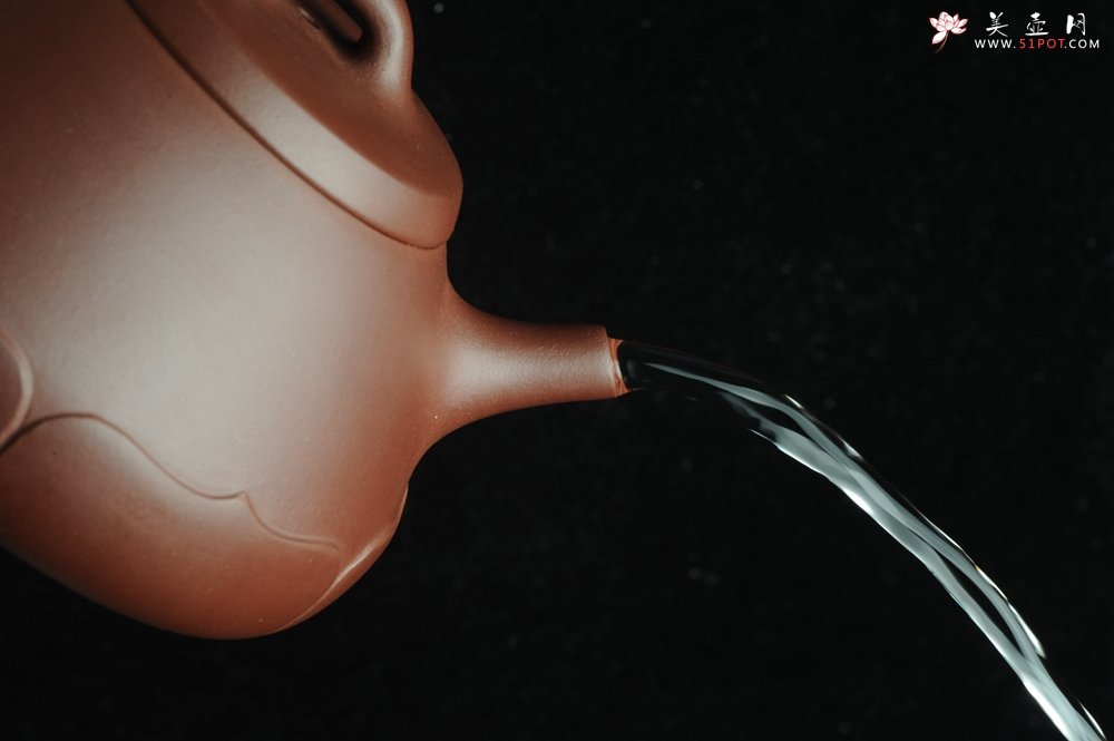 紫砂壶图片：美壶特惠 精致莲花石瓢 茶人醉爱 - 美壶网