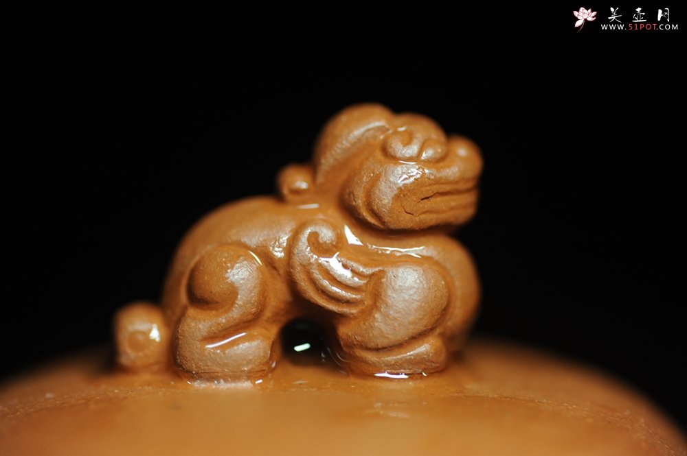 紫砂壶图片：美壶年底特惠 精品立狮壶 请君细品 - 美壶网