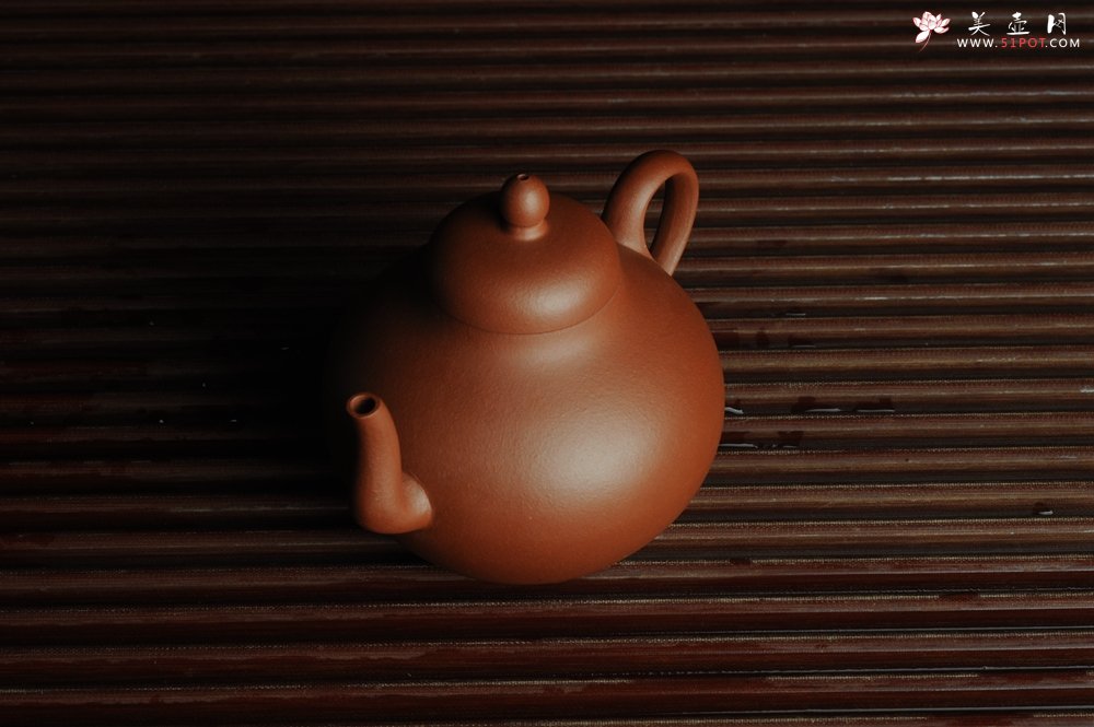 紫砂壶图片：美壶特惠 老清水泥思亭 小清新 茶人醉爱 - 美壶网