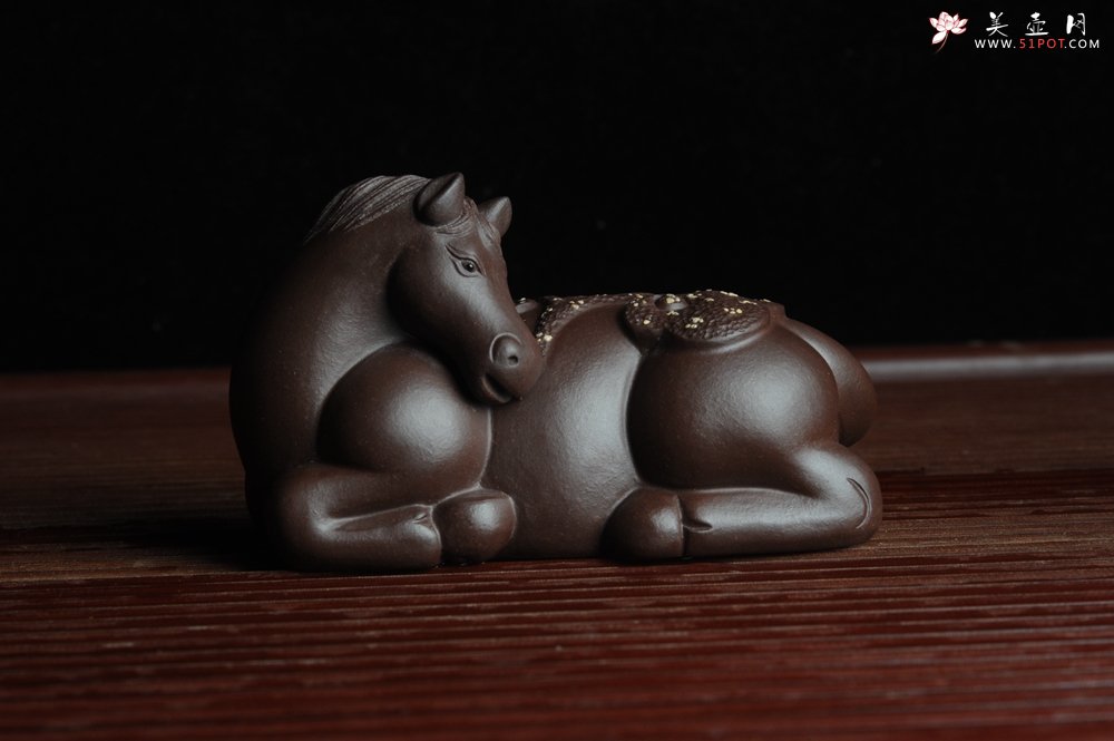 紫砂壶图片：美宠特惠 马上如意 神态细腻 做工灰常精致 手工茶宠 - 美壶网