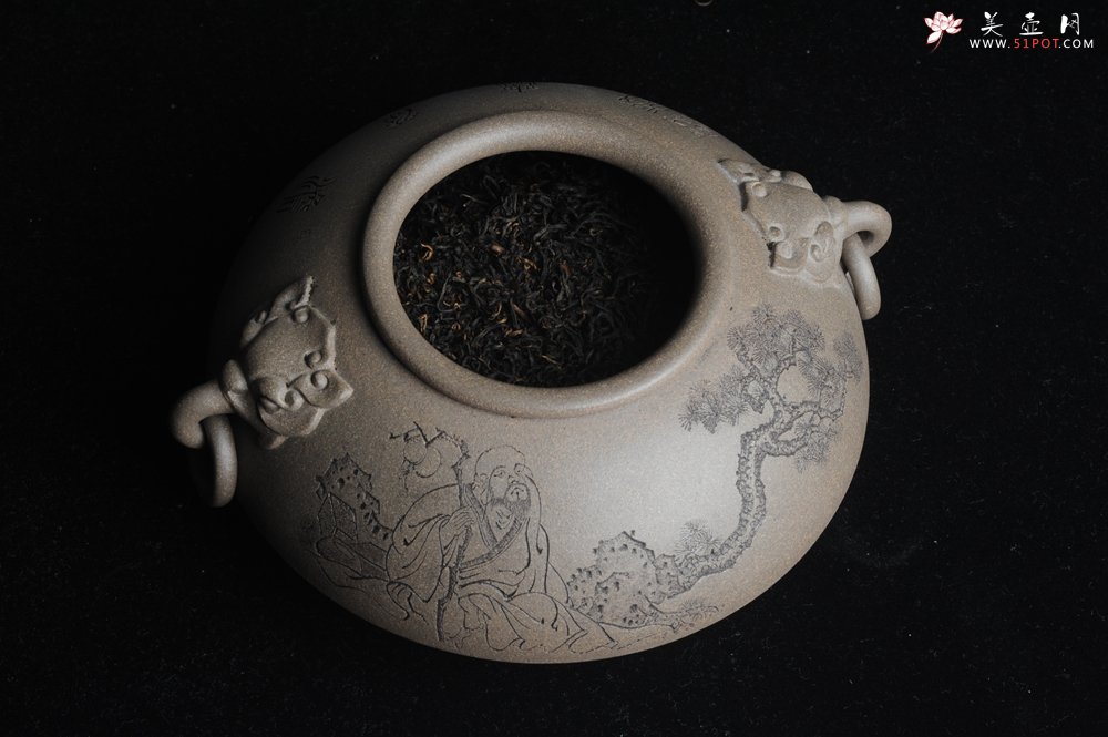 紫砂壶图片：阳羡明后雨前茶 采摘4.9 细嫩叶芽 4.10手工炮制新鲜出炉 弥香沁脾 90g每次泡茶可泡5到6泡 - 美壶网