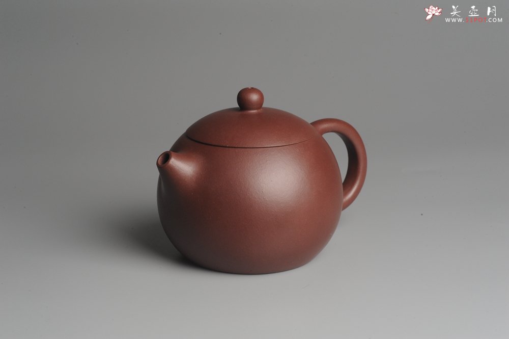 紫砂壶图片：全手工端庄秀雅倒把小西施 - 美壶网