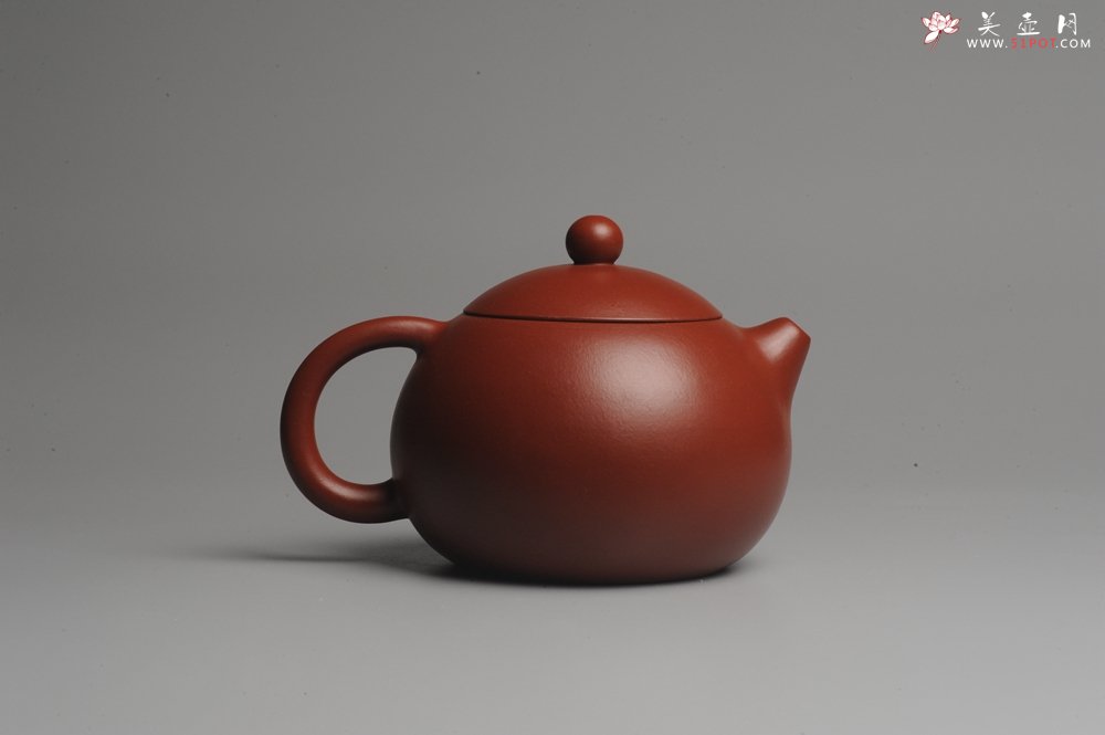 紫砂壶图片：美壶特惠 经典优质大红袍朱泥西施 做工精致 - 美壶网