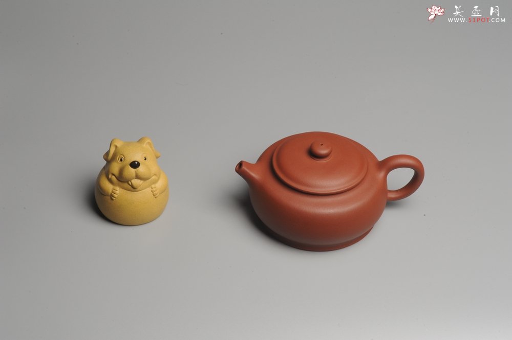 紫砂壶图片：美壶特惠 优质老清水泥精致涌泉 养后温润可人 - 美壶网