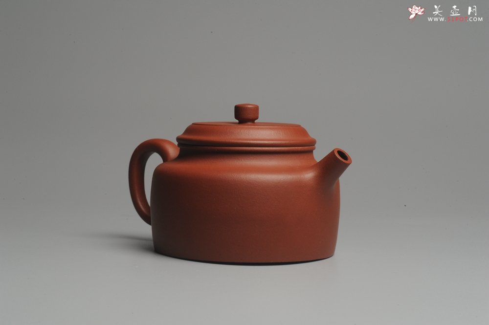 紫砂壶图片：美壶特惠 老清水泥经典大亨德中 茶人醉爱 - 美壶网