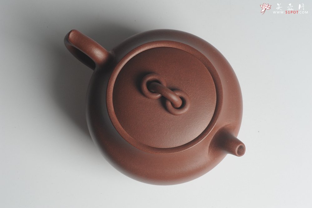 紫砂壶图片：美壶特惠 精工双圈钮壶 卡盖难度大 端庄秀雅 茶人醉爱 - 美壶网