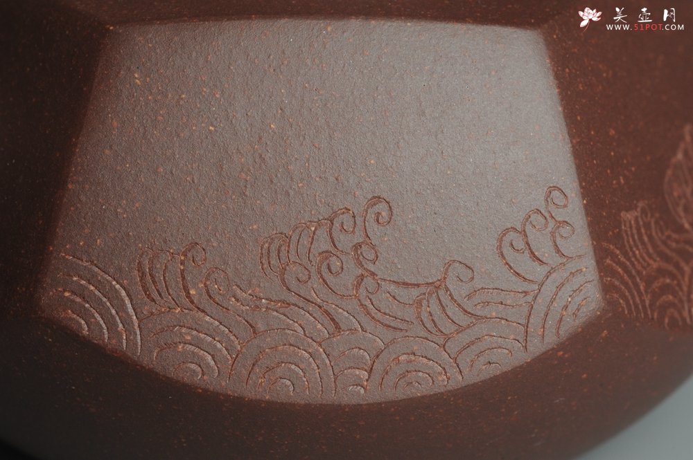 紫砂壶图片：美壶特惠 做工精致鱼跃龙门壶 泥料漂亮 寓意吉祥 - 美壶网