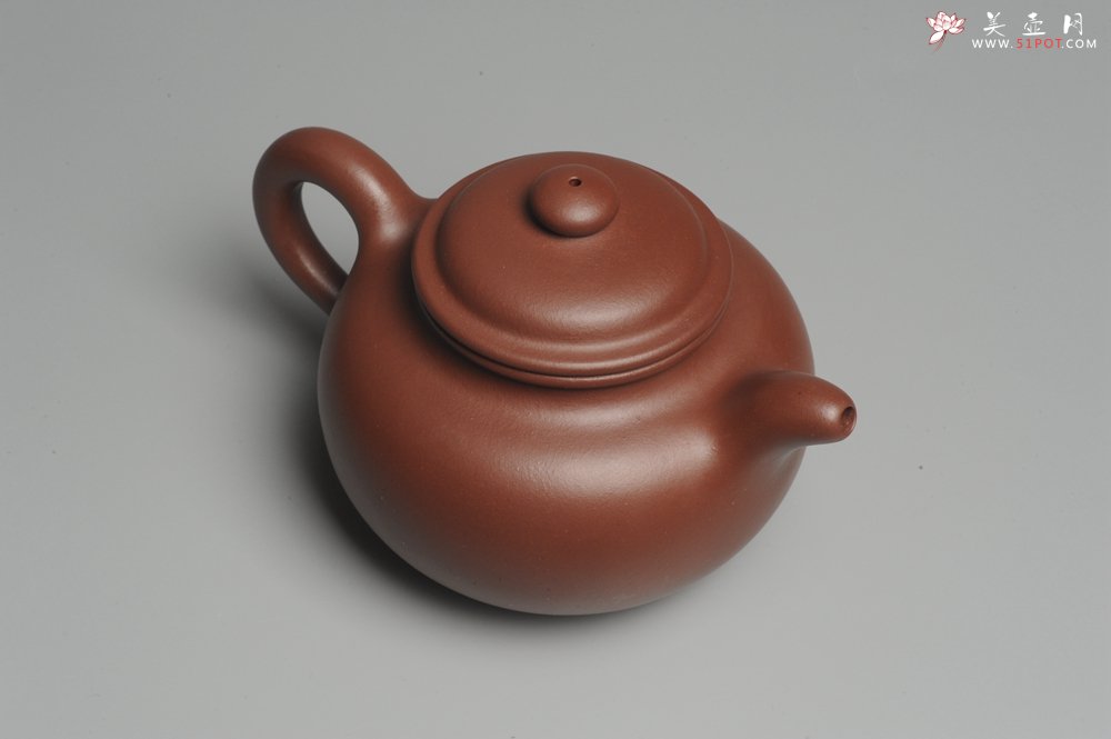 紫砂壶图片：实力派杨欣橙老师全手工大亨莲子 本色清水泥 深得老味 古韵悠悠 - 美壶网