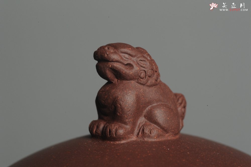 紫砂壶图片：美壶特惠 做工精致鱼跃龙门壶 泥料漂亮 寓意吉祥 - 美壶网