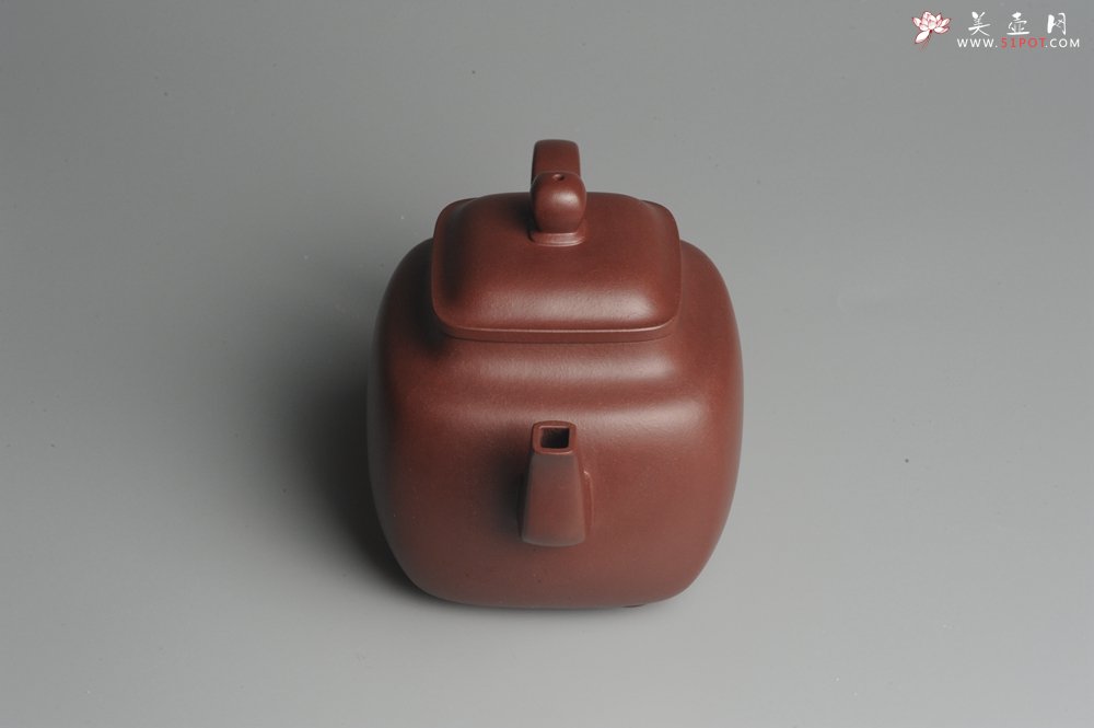 紫砂壶图片：实力派张海艳全手工鸣远四方 气势磅礴 用心之作 - 美壶网