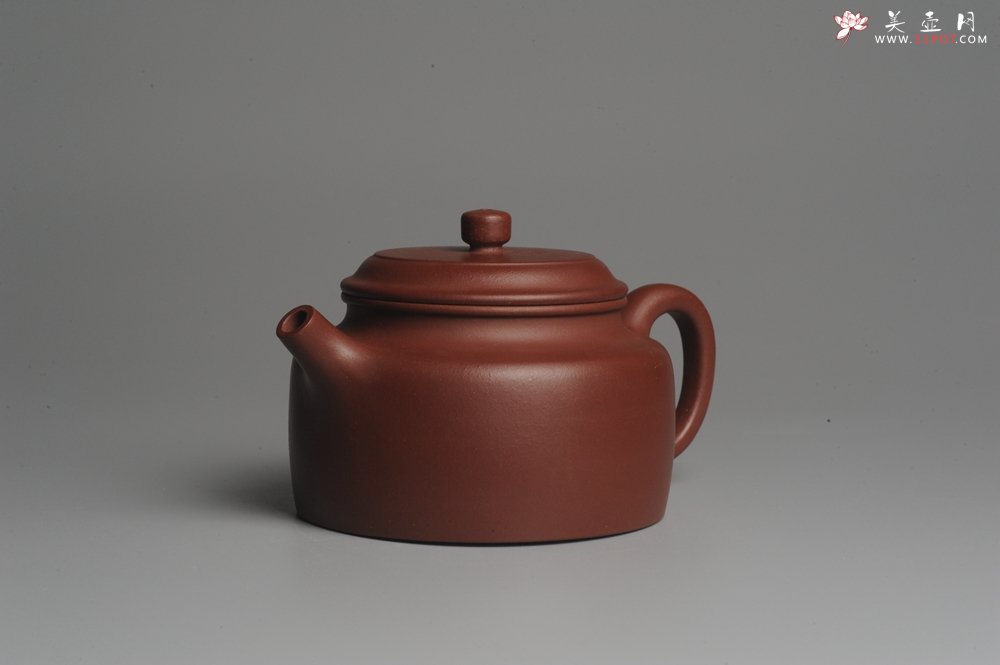紫砂壶图片：美壶特惠 优质红拼泥经典大亨德中 茶人醉爱 - 美壶网