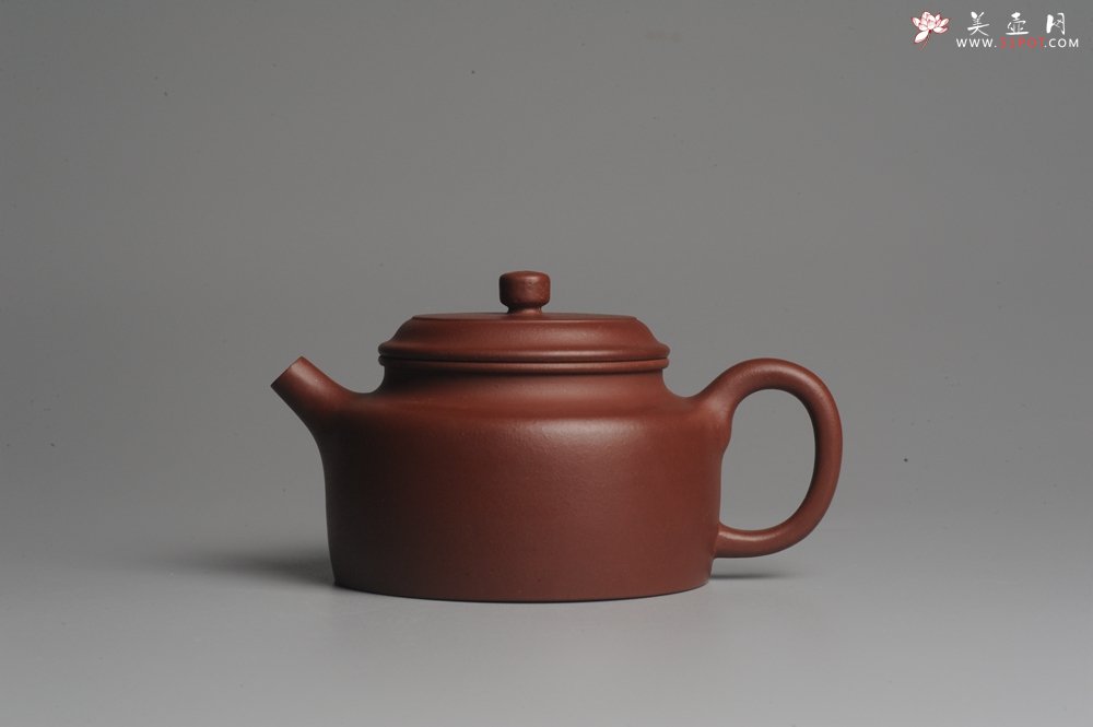 紫砂壶图片：美壶特惠 优质红拼泥经典大亨德中 茶人醉爱 - 美壶网
