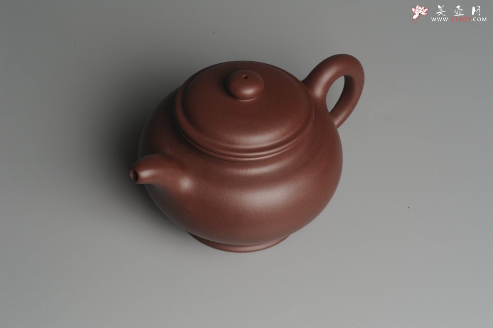 紫砂壶图片：实力派杨老师全手工大亨掇只 古韵悠悠 大品气势非凡 深得老味 泥料灰常油润 资深壶友必备 - 美壶网