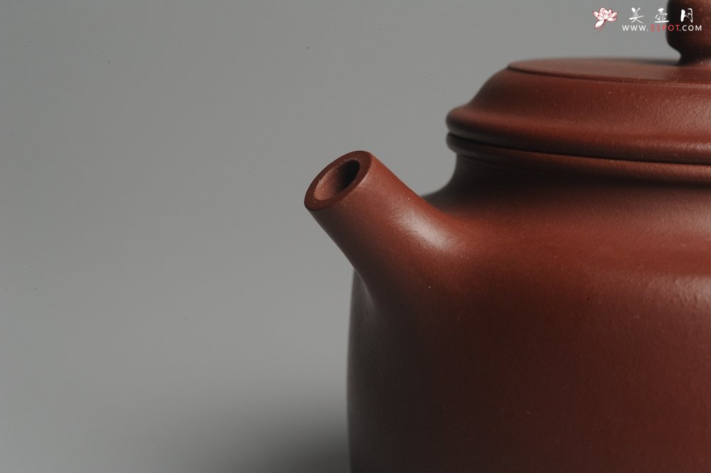 紫砂壶图片：美壶特惠 优质红拼泥经典大亨德中 茶人醉爱 - 美壶网