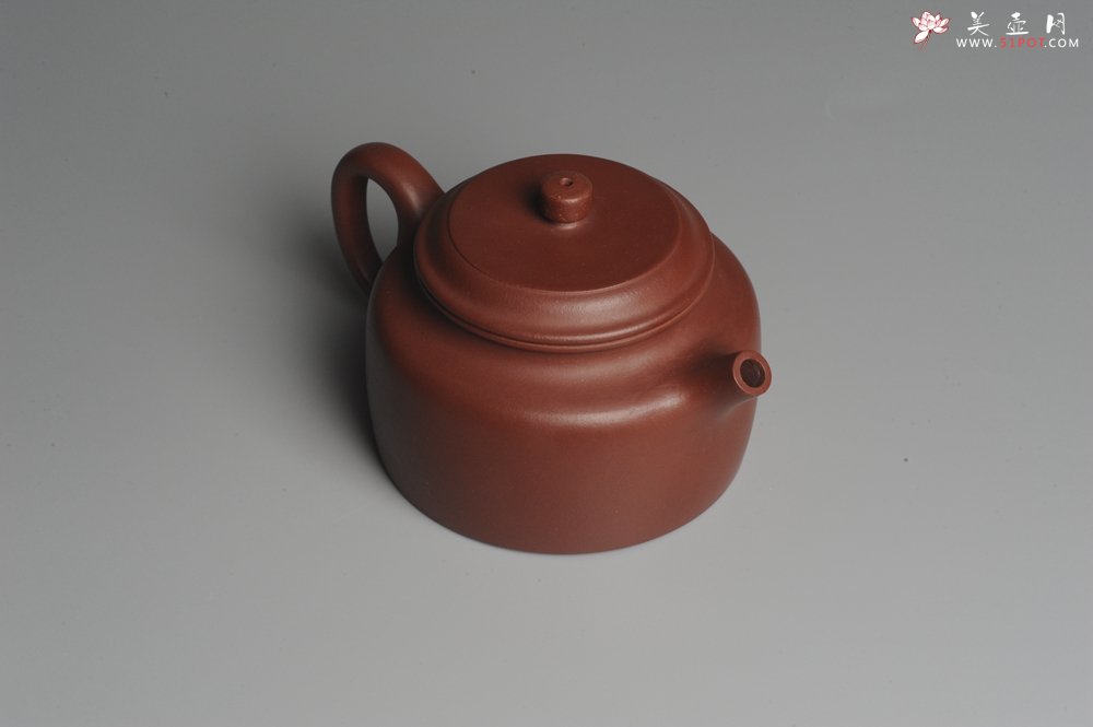 紫砂壶图片：美壶特惠 优质红拼泥经典大亨德中 茶人醉爱 - 美壶网