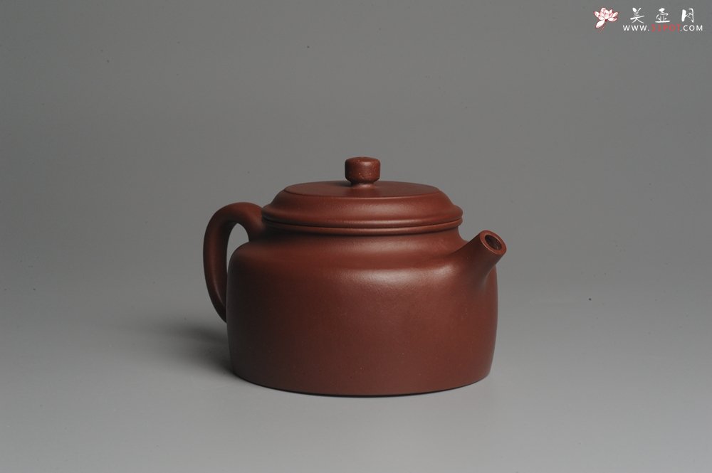 紫砂壶图片：美壶特惠 优质红拼泥经典大亨德中 茶人醉爱 - 美壶网