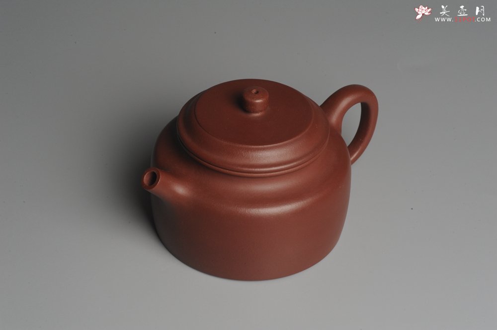 紫砂壶图片：美壶特惠 优质红拼泥经典大亨德中 茶人醉爱 - 美壶网