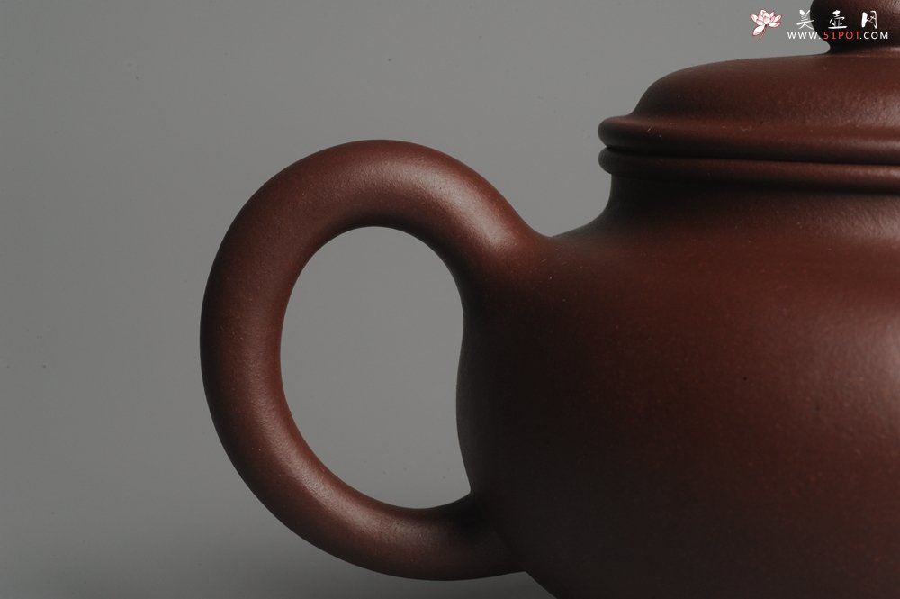 紫砂壶图片：实力派杨老师全手工大亨掇只 古韵悠悠 大品气势非凡 深得老味 泥料灰常油润 资深壶友必备 - 美壶网