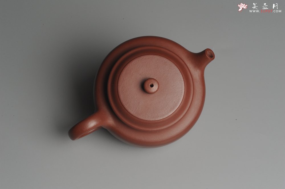 紫砂壶图片：美壶特惠 优质红拼泥经典大亨德中 茶人醉爱 - 美壶网