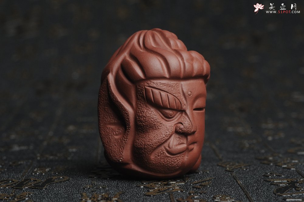 紫砂壶图片：美宠特惠 回馈壶友 精致性价比是佛是魔 一念之间 手把件茶宠高5.8cm宽4.5cm左右 - 美壶网