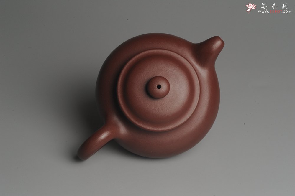 紫砂壶图片：实力派杨老师全手工紫茄泥小品大亨掇只 深得其味 泥料灰常油润 - 美壶网