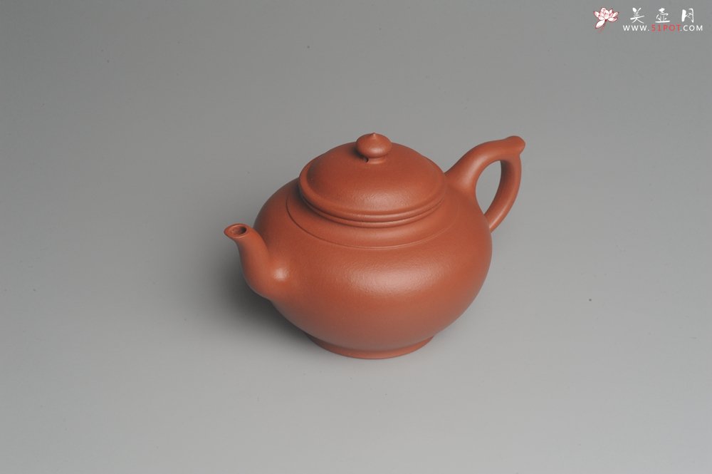 紫砂壶图片：美壶特惠 老清水泥精致笑樱壶 - 美壶网