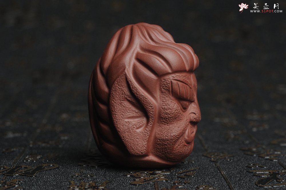 紫砂壶图片：美宠特惠 回馈壶友 精致性价比是佛是魔 一念之间 手把件茶宠高5.8cm宽4.5cm左右 - 美壶网