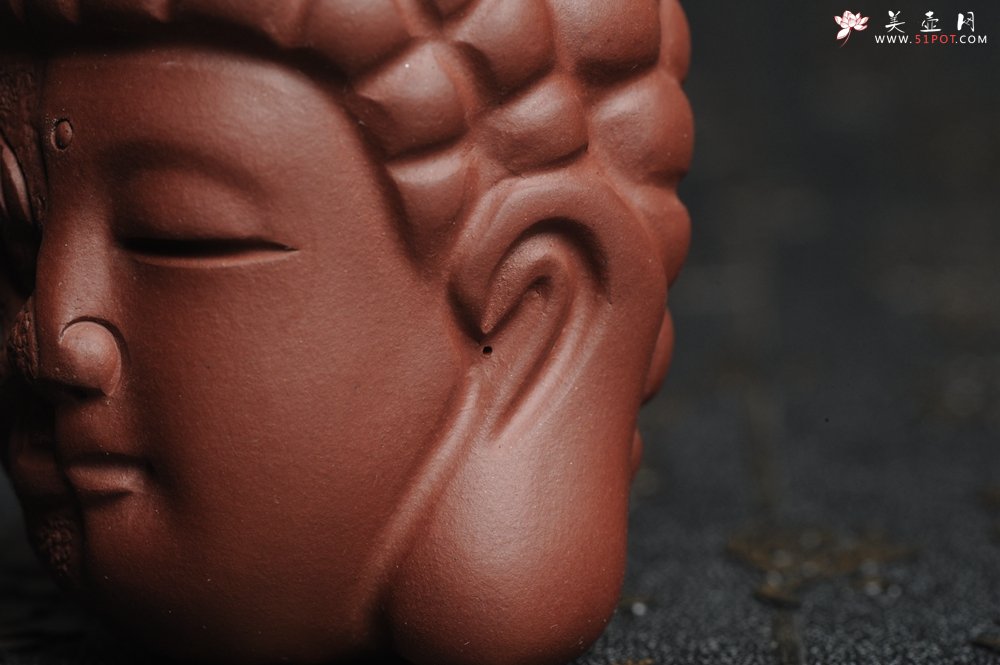 紫砂壶图片：美宠特惠 回馈壶友 精致性价比是佛是魔 一念之间 手把件茶宠高5.8cm宽4.5cm左右 - 美壶网