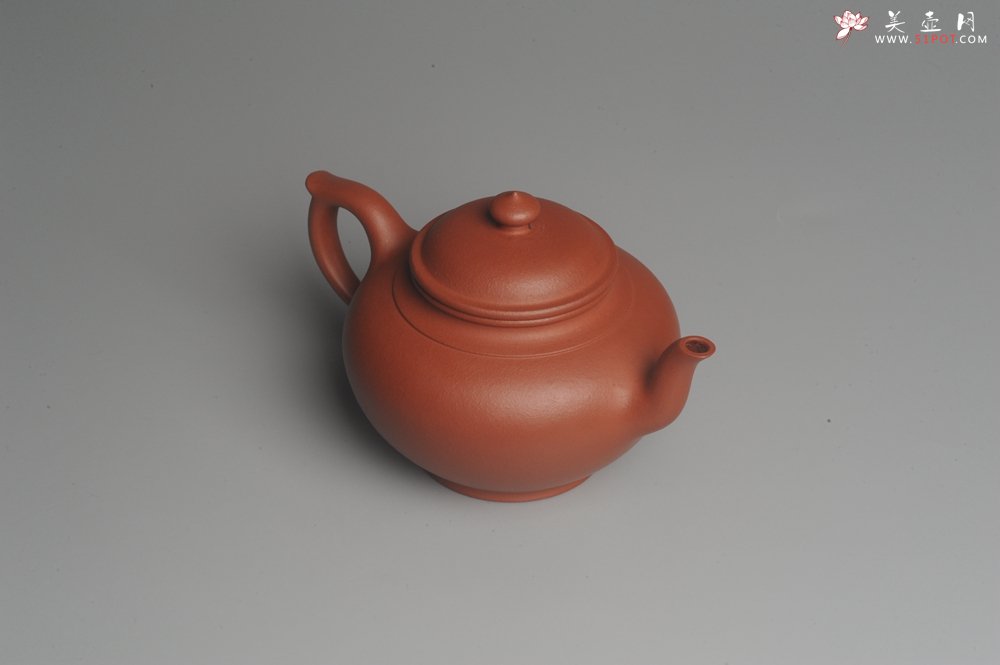 紫砂壶图片：美壶特惠 老清水泥精致笑樱壶 - 美壶网