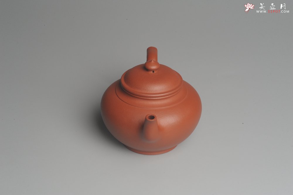 紫砂壶图片：美壶特惠 老清水泥精致笑樱壶 - 美壶网