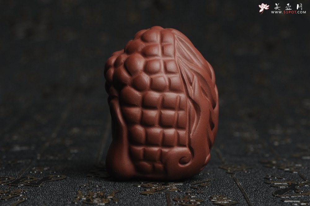 紫砂壶图片：美宠特惠 回馈壶友 精致性价比是佛是魔 一念之间 手把件茶宠高5.8cm宽4.5cm左右 - 美壶网