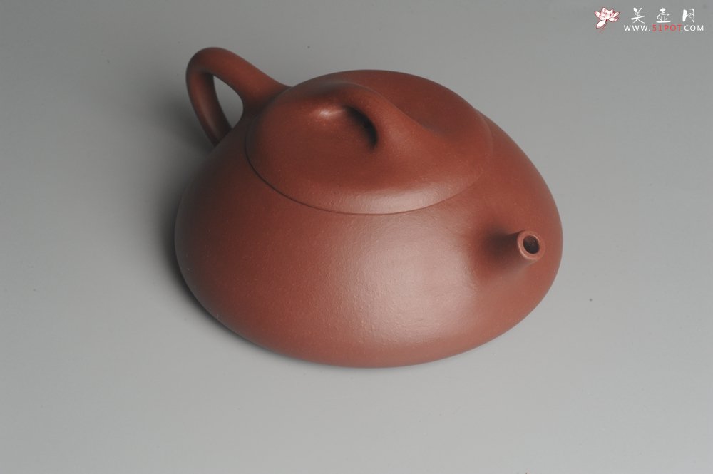 紫砂壶图片：美壶特惠 原矿红拼泥精致做工纳瓢 石瓢  养后特油润 茶人醉爱 - 美壶网