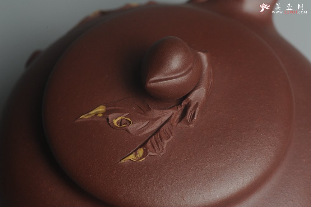 紫砂壶图片：美壶福利特惠 精致做工 寿桃壶 茶人醉爱 - 美壶网