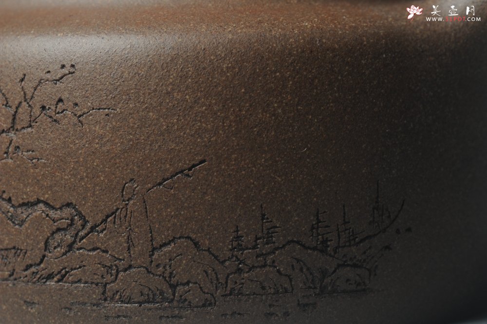 紫砂壶图片：美壶特惠 老段泥精致德中 一片冰心在玉壶 - 美壶网