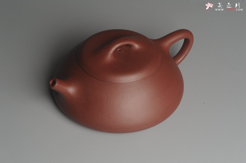 紫砂壶图片：美壶特惠 原矿红拼泥精致做工纳瓢 石瓢  养后特油润 茶人醉爱 - 美壶网