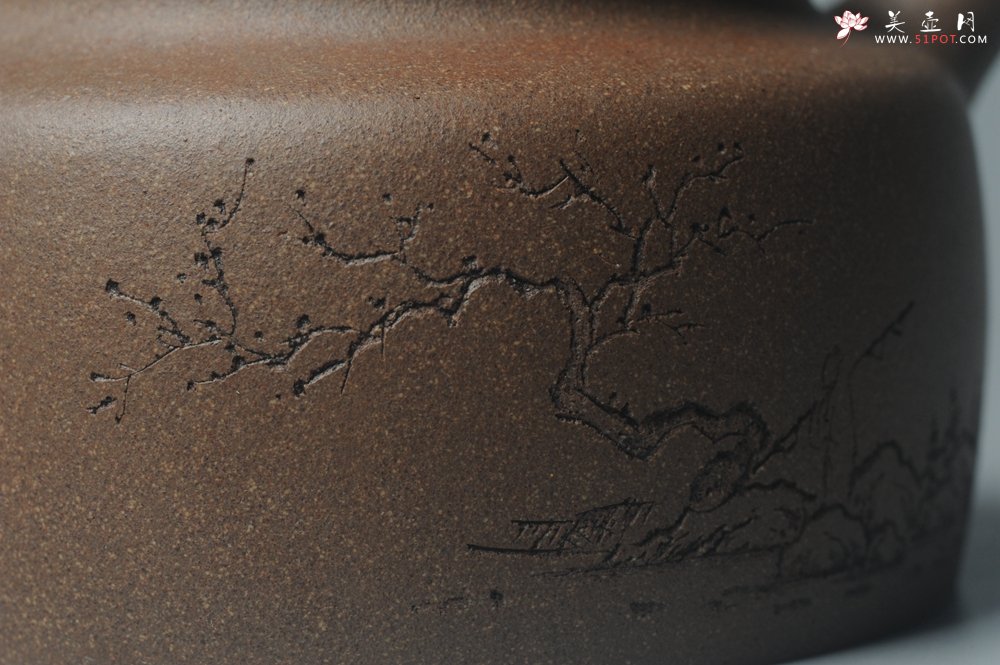 紫砂壶图片：美壶特惠 老段泥精致德中 一片冰心在玉壶 - 美壶网