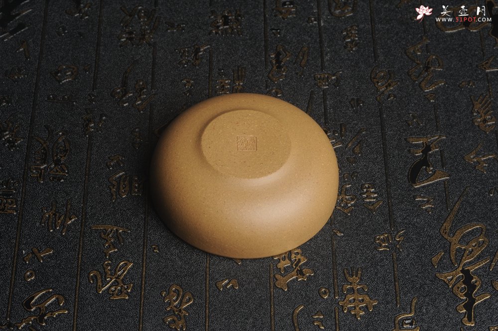 紫砂壶图片：美杯国庆特惠 精品好泥好工好刻雅致厚实品茗杯 禅悟杯 - 美壶网