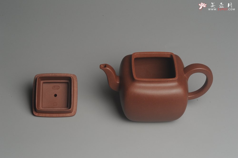 紫砂壶图片：实力派张海艳全手工小鸣远四方 气势磅礴 - 美壶网