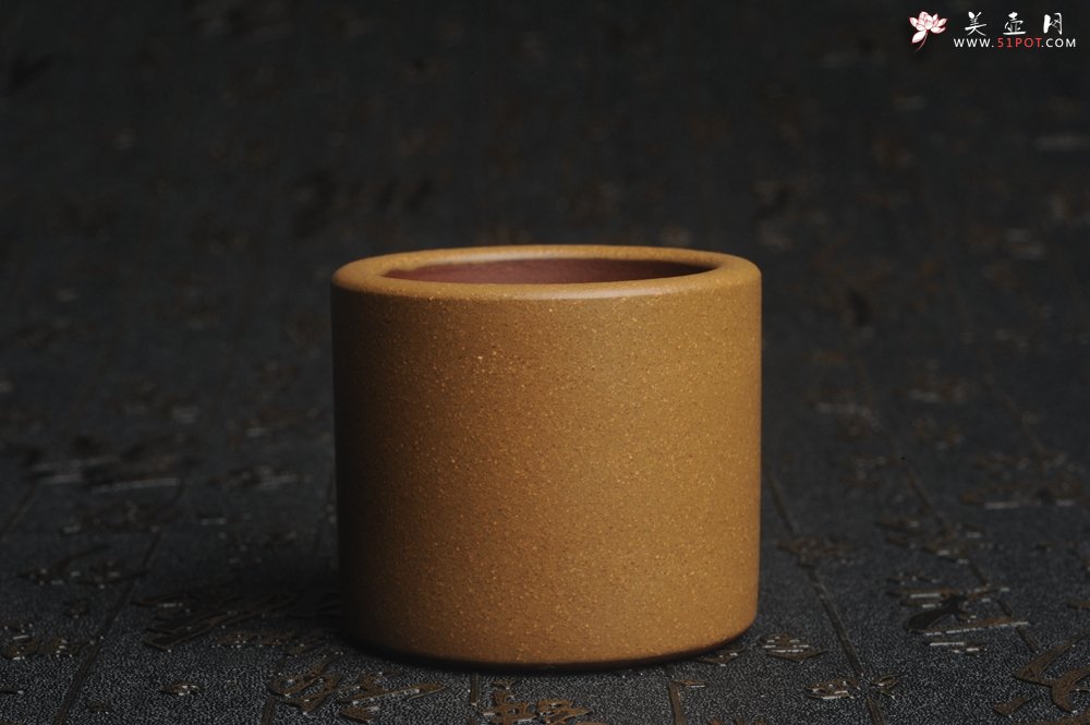 紫砂壶图片：美杯特惠 精品好泥好工好刻雅致厚实品茗杯 缸杯 莲蓬禅心杯 - 美壶网