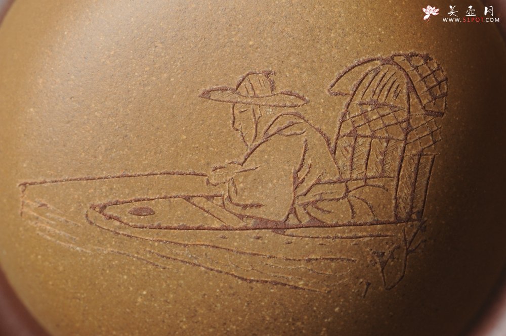 紫砂壶图片：美杯国庆特惠 精品好泥好工好刻雅致厚实品茗杯 主人杯 一套三只 送礼佳品 - 美壶网