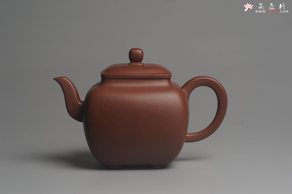 紫砂壶图片：实力派张海艳全手工小鸣远四方 气势磅礴 - 美壶网