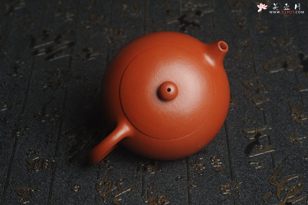 紫砂壶图片：特油润朱泥 全手工秀美可爱小巧西施 难得美品 - 美壶网